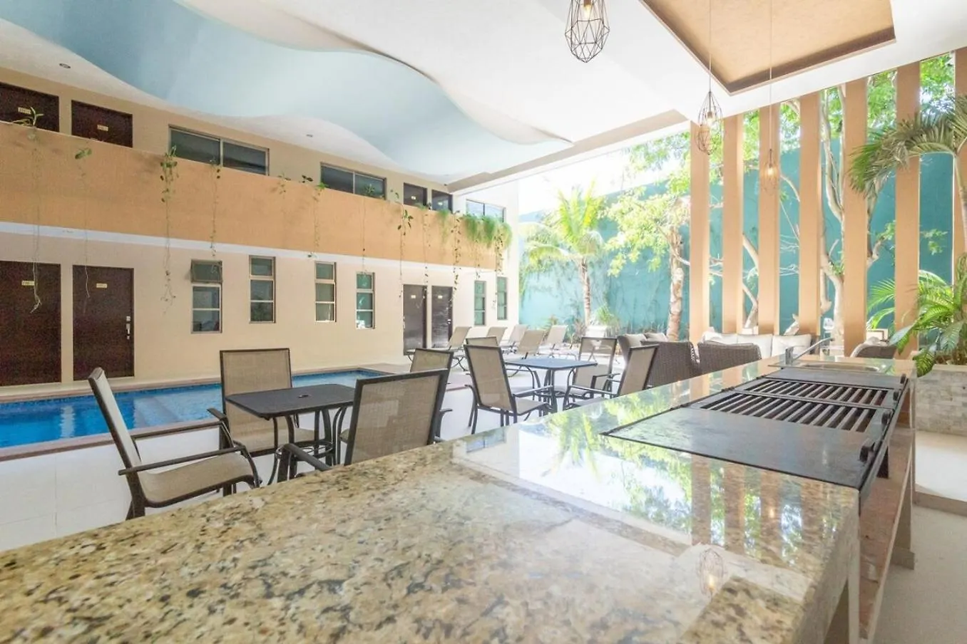 Сasa de vacaciones Villa Departamento en el Centro de Playa del Carmen.